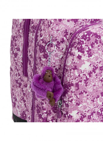 Kids Class Room School Backpack 16.9-Inch Pink/Purple