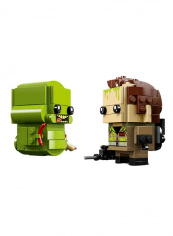 228-Piece Brickheadz Peter Venkman And Slimer Building Kit 41622