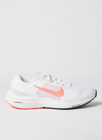 Air Zoom Vomero 15 Running Shoes White/Crimson Pulse-Crimson Tint-Black