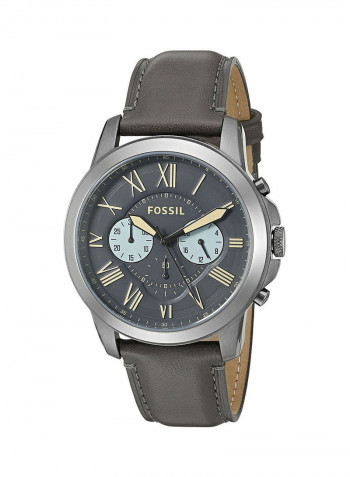 Men's Leather Analog Watch FS5183