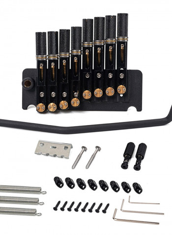 8-String Headless Guitar Bridge Tremolo System With Tailpiece