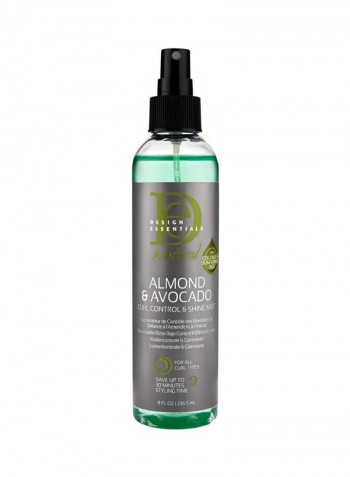 Almond And Avocado Curl Control And Shine Mist 8ounce