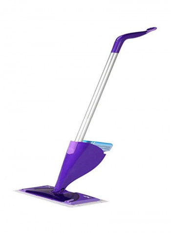 WetJet Hardwood Floor Mop Starter Kit Silver/Purple