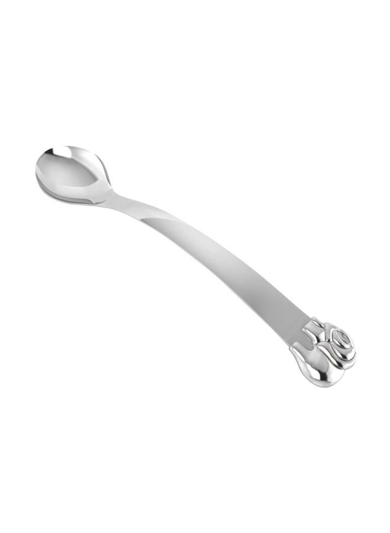 Sterling Silver Elephant Pattern Spoon