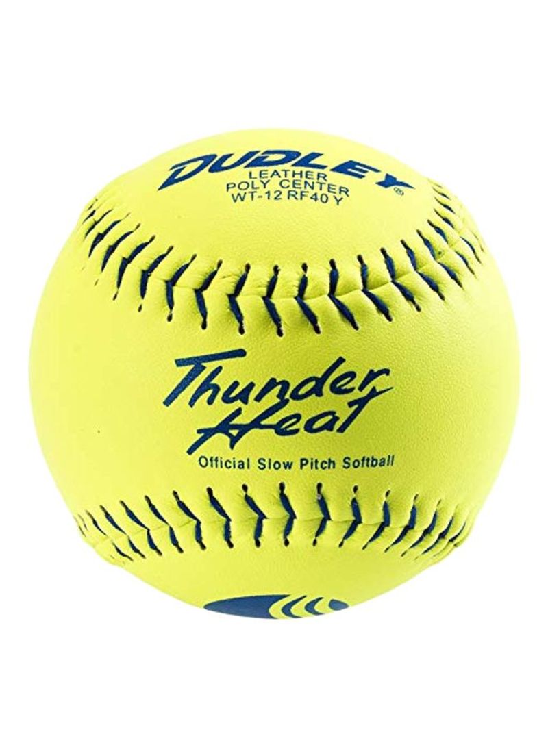 12-Piece Thunder Heat Slow Pitch Softball