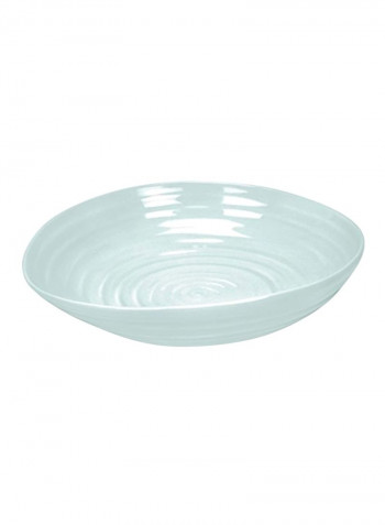 Porcelain Bowl Green 9inch