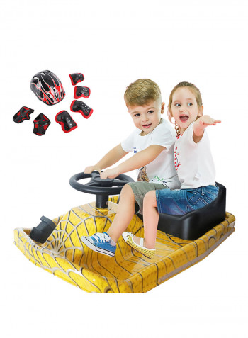 Crazy Cart Electric 360 Spinning Drifting Scooter 16.5 Kg 85.5x53x21.5cm