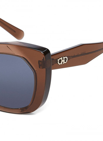 Women's Cat-Eye Frame Sunglasses - Lens Size: 54 mm