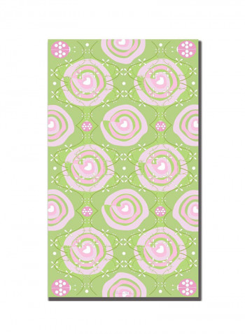 Pink Blossoms Canvas Wall Art multicolour 14 x 19inch