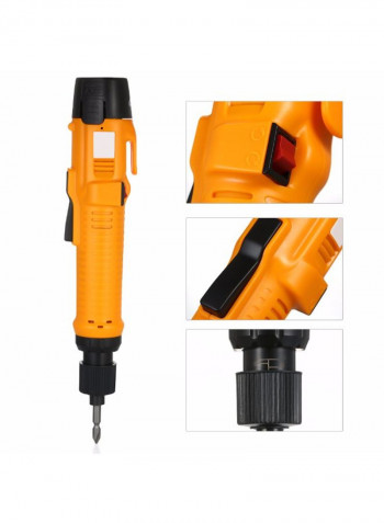 Rechargeable Electric Screwdriver Orange/Black