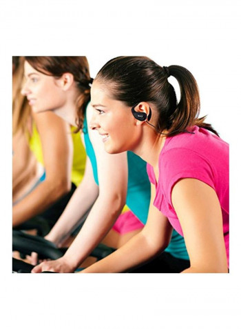 Water Resistant Bluetooth Sports Headphones PWBH18BL Blue/white