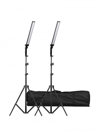 LED Dimmable Photography Light With Accessories 31.9inch White