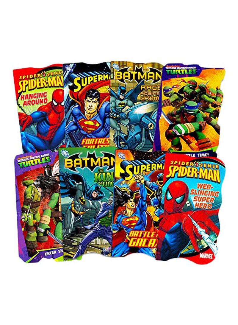 8-Piece Superhero Board Books Ultimate Set