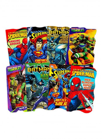 8-Piece Superhero Board Books Ultimate Set