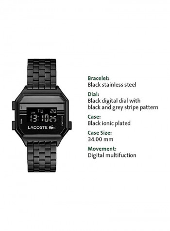 Stainless Steel Digital Wrist Watch 2020135