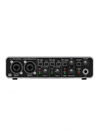 Audio Receivers U-Phoria UMC204HD Black