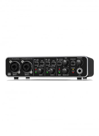 Audio Receivers U-Phoria UMC204HD Black