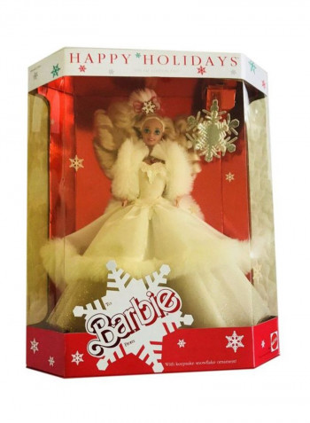 Happy Holidays Barbie Doll