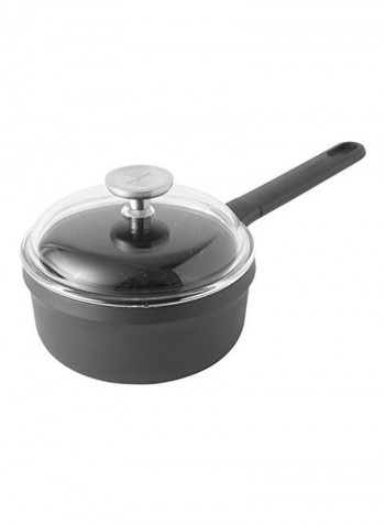 Gem Casting Creamer With Lid Black 18x18x8cm