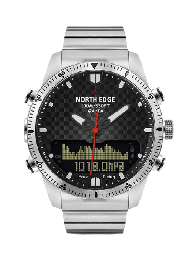 Waterproof Digital Analog Sports Wrist Watch 310g
