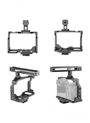 Camera Video Cage For Z6/Z7 DSLR  Black