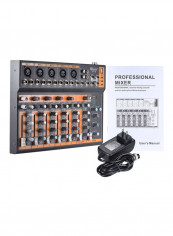 7-Channel Mixer Mic Line Audio Console reviews 7-Channel Mixer Mic Line Audio Console