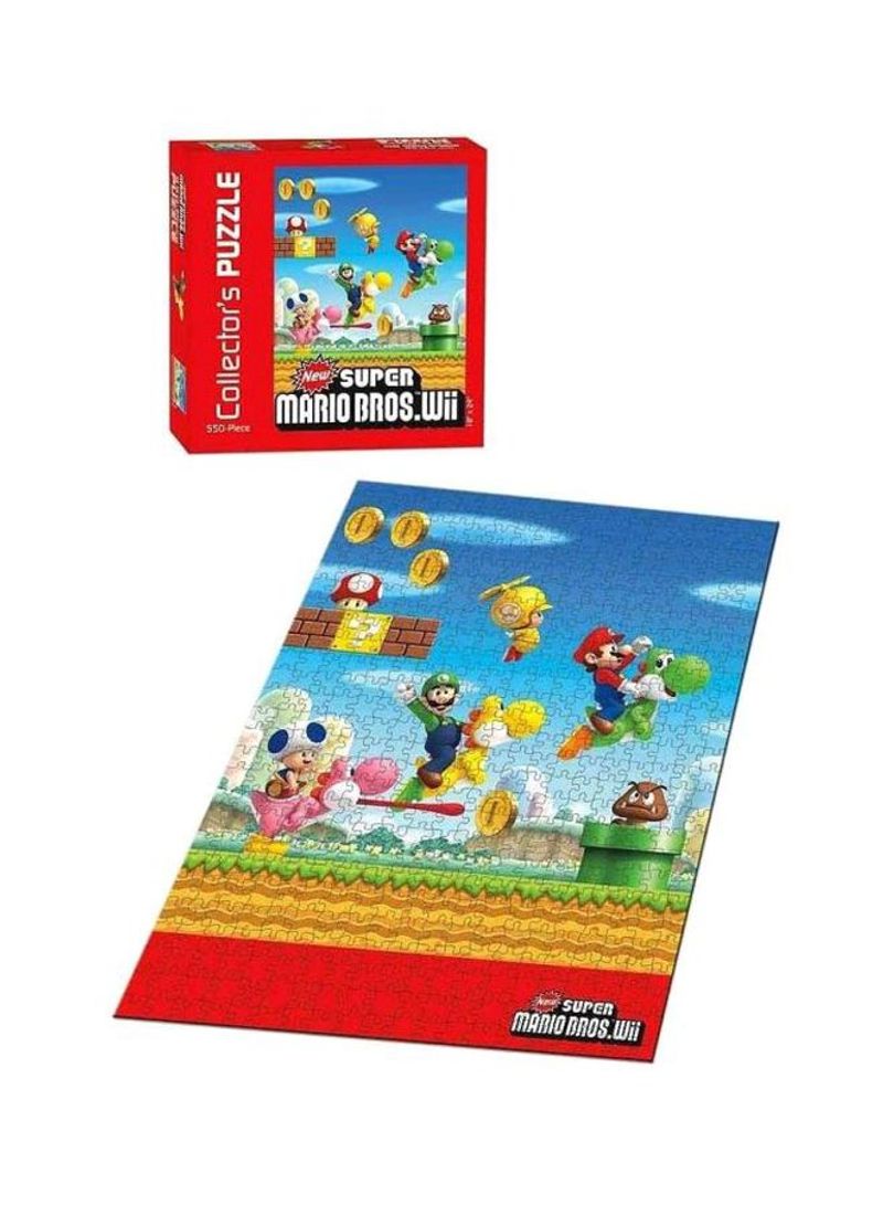 550-Piece New Super Mario Bros Wii Collectors Puzzle B00J40DLR6