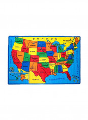 Letter Design Learning Mat Multicolour 5x7inch