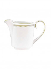 Bone China Creamer White/Gold 6.4ounce