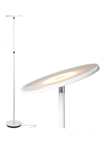 LED Floor Lamp White 10 x 10 x 63inch