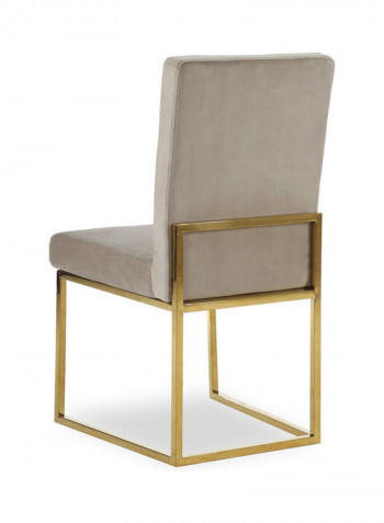 Pert Dining Chair Light Brown/Gold