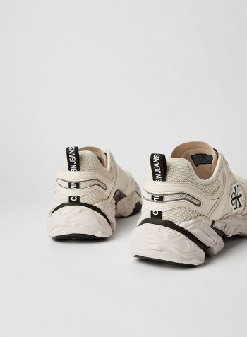 Chunky Sneakers White Sand
