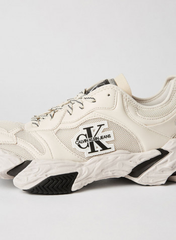 Chunky Sneakers White Sand