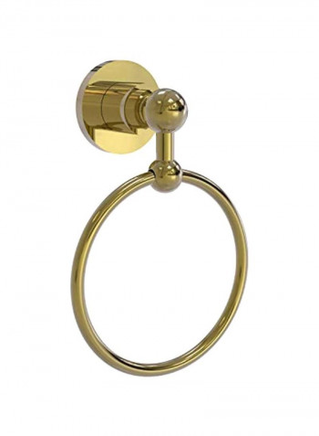 Astor Place Collection Towel Ring Gold 6x6x7inch