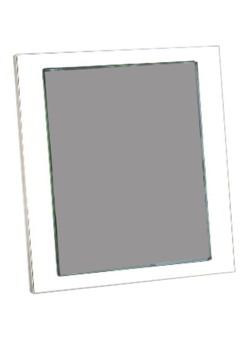 Decorative Picture Frame Silver/Clear 8x10inch