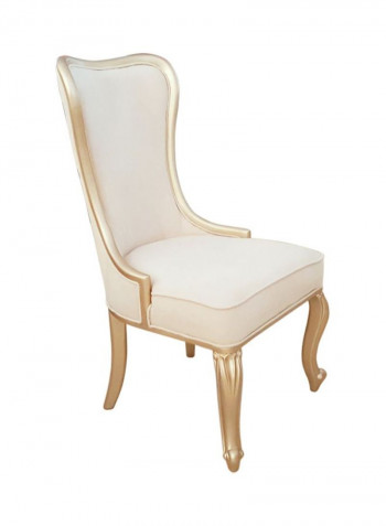 Kendall Dining Chair Beige/Brown 54x57x108cm