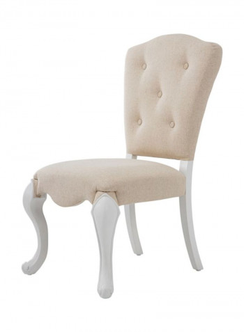 New Louis Chair Beige/White 60x60x105centimeter