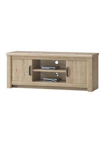 Braxton Lowline Entertainment Unit Light Brown 160x63.1x46centimeter