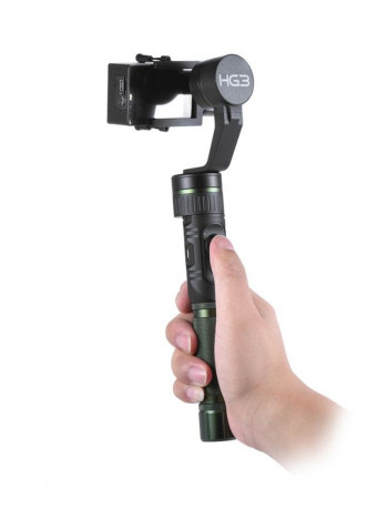 Gimbal Action Camera Stabilizer Black