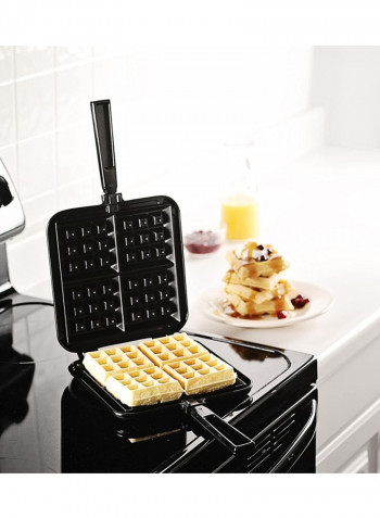 Stovetop Belgian Waffler Black