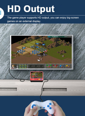 Built-in 2400 Video Game Console