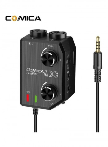 2-Channel Audio Preamp Mixer