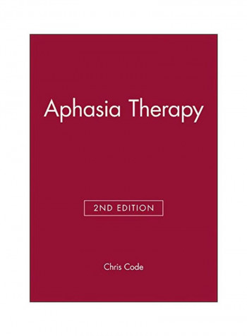 Aphasia Therapy Hardcover 2