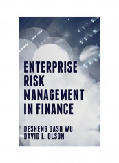 Enterprise Risk Management In Finance Hardcover