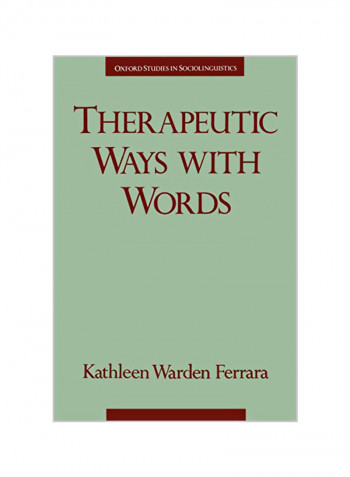 Therapeutic Ways with Words Paperback