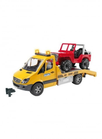 2-Piece Mercedes Benz Sprinter Vehicle Playset