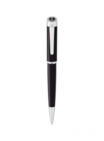 Essentials Collection SS Chrome Ballpoint Pen Black