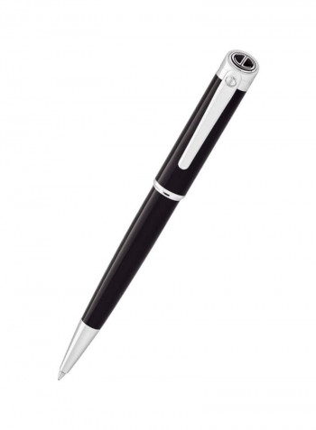 Essentials Collection SS Chrome Ballpoint Pen Black