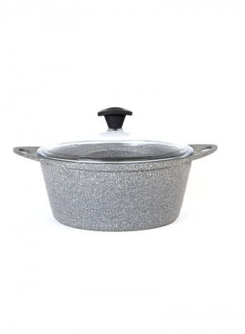 9-Piece GraniStone Premium Cookware Set Grey
