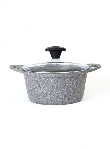 9-Piece GraniStone Premium Cookware Set Grey